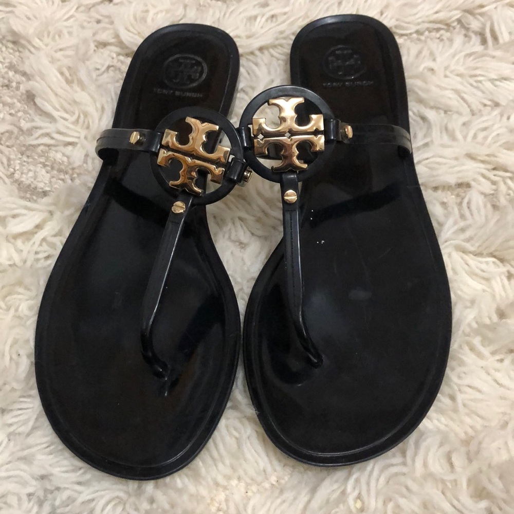 TORY BURCH MINI MILLER JELLY SANDALS